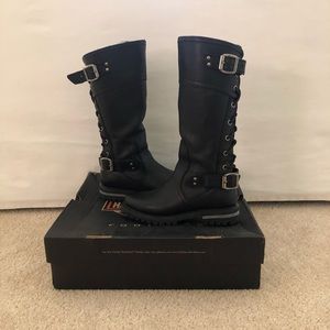 Harley Davidson Womens Boots. Size 6. Hardly worn!